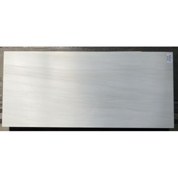 Gres Porcellanato in massa Bianco Lasa 80x180 SP10mm Lucido effetto Marmo  2° Scelta