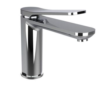 Miscelatore lavabo con piletta in ottone clic-clac. Collezione GIO2 di Bongio
