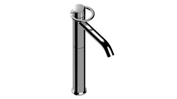 Miscelatore lavabo con bocca lunga e prol. mm200 con piletta clic/clac. Collezione LINEA BY AC di Bongio