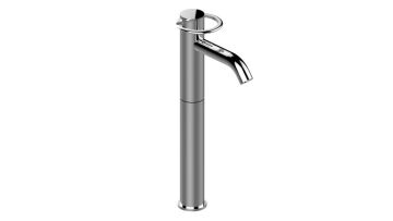 Miscelatore lavabo con prolunga 150 mm e con piletta clic/clac. Collezione LINEA BY AC di Bongio