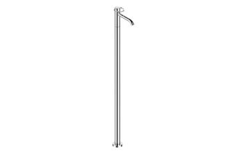 Miscelatore lavabo a pavimento. Collezione LINEA BY AC di Bongio
