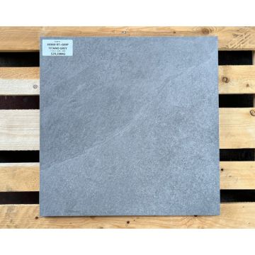 Gres Porcellanato da esterno R11 Titano Grey 60x60 SP2cm Opaco effetto Cemento 2° Scelta