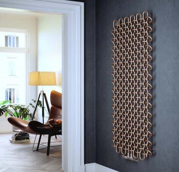 Termoarredo in acciaio stile industria della collezione Rezza di Artekalor