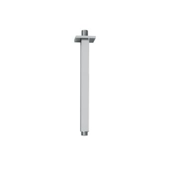 Braccio soffione a soffitto quadro L=350 mm di Vema