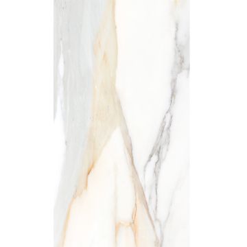 Gres Porcellanato effetto marmo Lucido Calacatta Gold 60x120