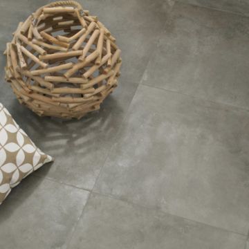 Piastrella effetto pietra cemento Hous Beton beige scuro 30x60 cm Sp 10mm