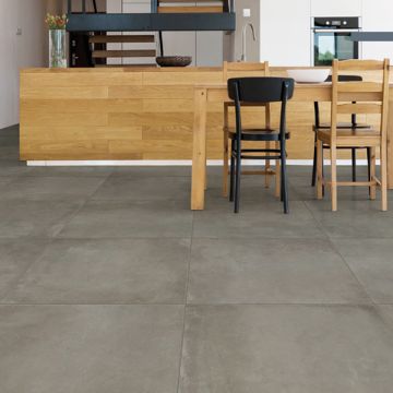 Piastrelle Gres porcellanato effetto pietra cemento Hous Beton beige scuro 60x60 SP 10mm
