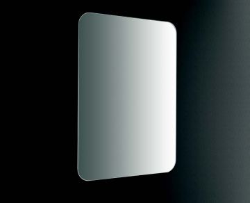 Specchio bagno con angoli stondati di varie dimensioni Dek di Etrusca