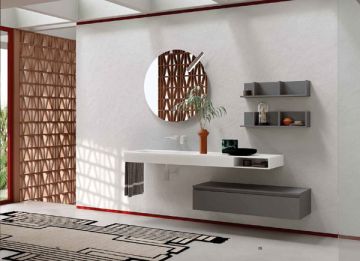 Composizione variante 1 per arredo bagno GEA di Belbagno