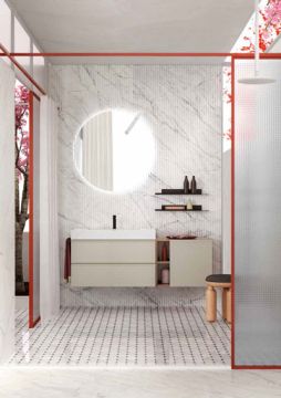 Composizione variante 9 per arredo bagno GEA di Belbagno