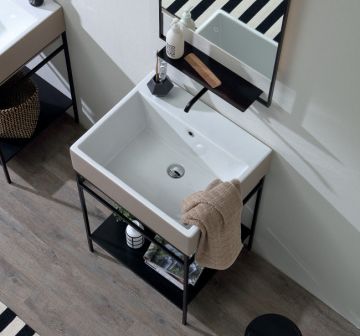 mobile lavabo per lavanderia e bagno della collezione Volant di colavene