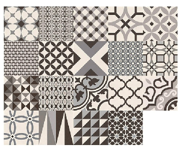 Gres porcellanato Marazzi D_Segni Decoro Mix Freddo20x20
