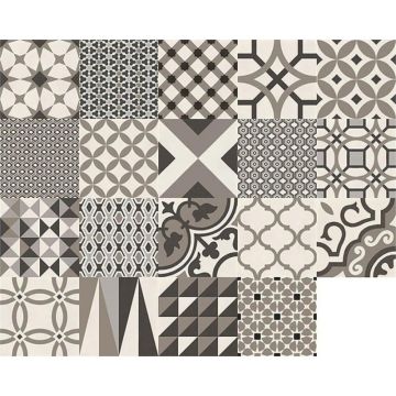 Gres porcellanato Marazzi D_Segni Decoro Mix Caldo 20x20