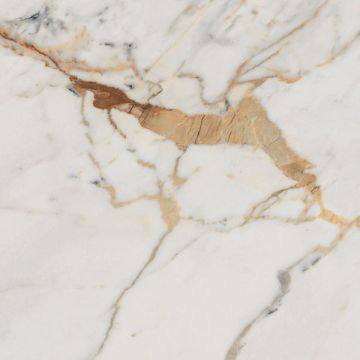 Gres fine porcellanato colorato in massa Marazzi Allmarble Oro Bianco opaco 60x60 SP10