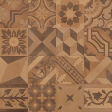 Gres porcellanato Marazzi D_Segni Blend Decoro Mix Terra Opaco 10x10