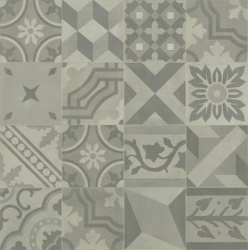 Gres porcellanato Marazzi D_Segni Blend Decoro Mix Grigio Opaco 10x10