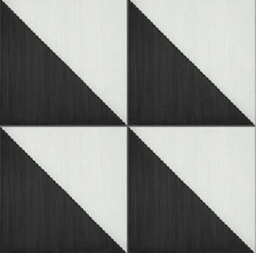 Gres porcellanato Marazzi Scenario Tappeto 1 Nero opaca 20x20 SP10