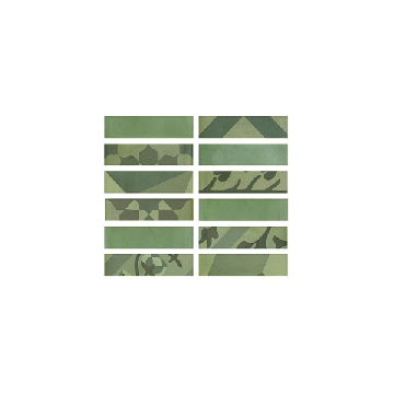 Gres porcellanato Marazzi D_Segni Blend Listello Verde 5x20