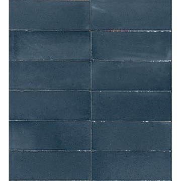Gres porcellanato Marazzi Rice Blu lucido 7,5x20 SP10