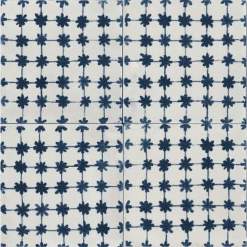 Gres porcellanato Marazzi Memoria Tappeto 1 Blu lucido 15x15 SP10