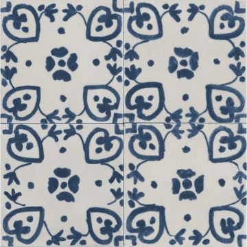 Gres porcellanato Marazzi Memoria Tappeto 2 Blu lucido 15x15 SP10