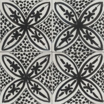 Gres porcellanato Marazzi Memoria Tappeto 3 Nero lucido 15x15 SP10