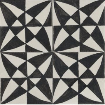 Gres porcellanato Marazzi Memoria Tappeto 5 Nero lucido 15x15 SP10