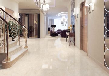 Gres Porcellanato effetto marmo Lucido marfil 80x80