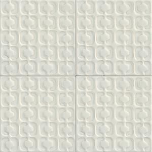 Gres porcellanato Marazzi Memoria Bianco Struttura Stamp lucido 15x15 SP10