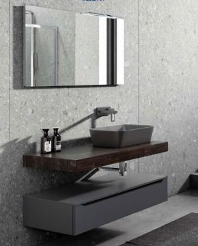 Composizione variante 1 per arredo bagno MEDEA di Belbagno