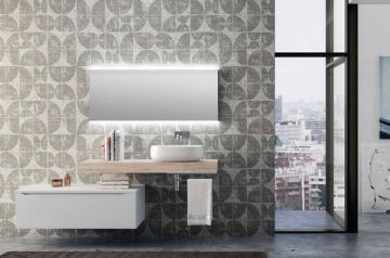 Composizione variante 2 per arredo bagno MEDEA di Belbagno