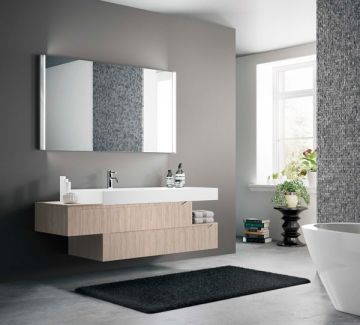 Composizione variante 5 per arredo bagno MEDEA di Belbagno