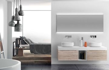 Composizione variante 10 per arredo bagno MEDEA di Belbagno