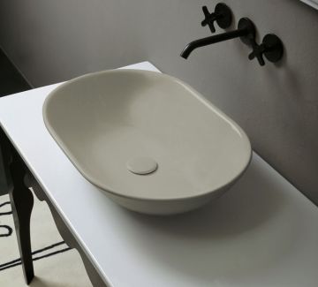 Lavabo Poggiato colore Naxos opaco Vitruvit