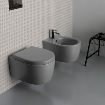 Vaso Wc  Sospeso colore Naxos opaco Vitruvit