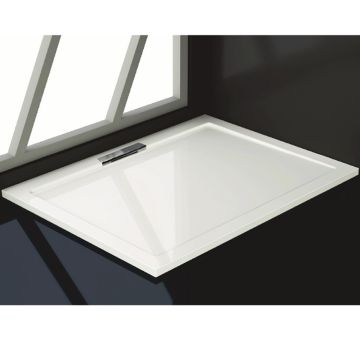 Piatto doccia in resina della collezione acrilux di Italian bath concept
