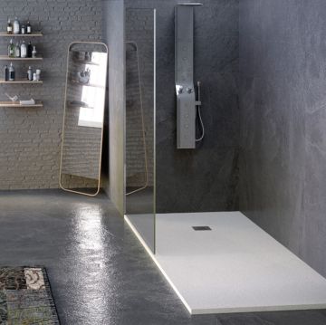 piatto doccia in marmo resina pietralux della collezione Hous