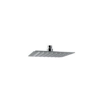 Soffione ultraslim doccia quadrato con getto a pioggia mm 20 / 25 / 30 / 40 cm Di Vema