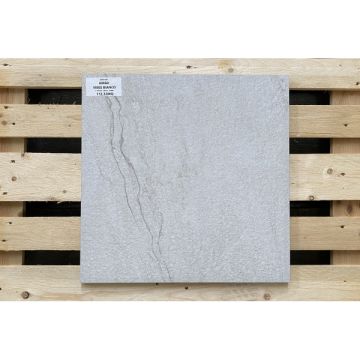 Gres Porcellanato da esterno R11 Vibes White 60x60 SP2cm Opaco effetto Pietra 2° Scelta