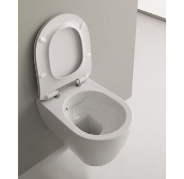 Vaso wc sospeso Clean Flush della collezione Moon di Scarabeo
