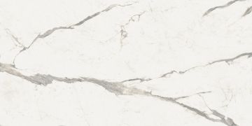 Piastrelle in gres porcellanato effetto marmo statuario Lucido della collezione Sensi di Abk-120x280 cm - 6mm