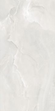 Gres porcellanato effetto marmo Lucido Onice Bianco Armonie 120x60